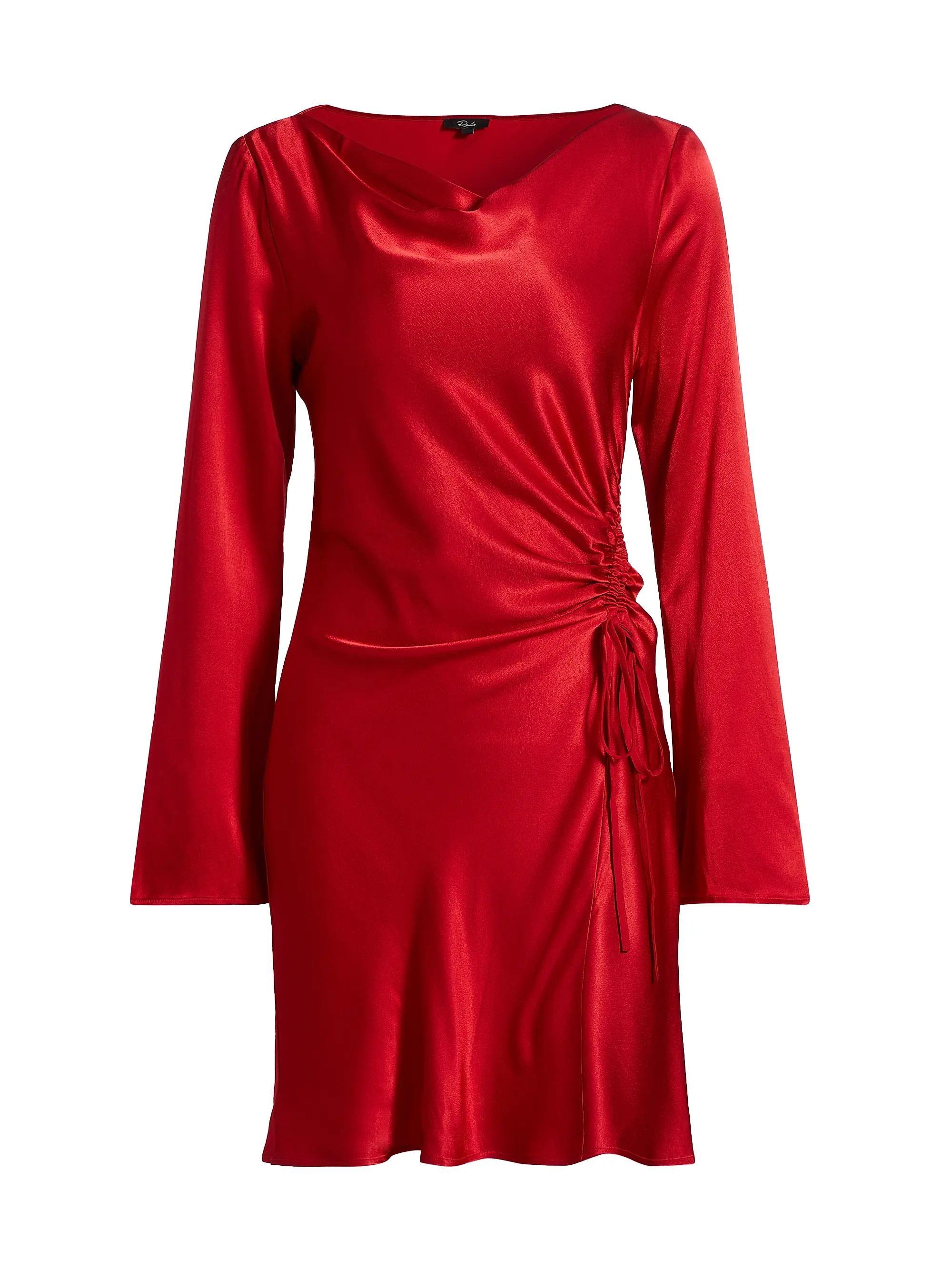 Alessandra Satin Minidress | Saks Fifth Avenue