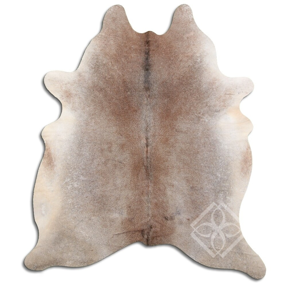 Cowhide Area Rugs NATURAL HAIR ON COWHIDE TAN GREY 2 - 3 M GRADE A size ( 22 - 32 sqft ) - Big | Bed Bath & Beyond