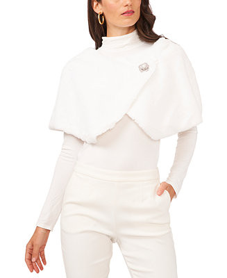 Faux-Fur Shrug | Macy's