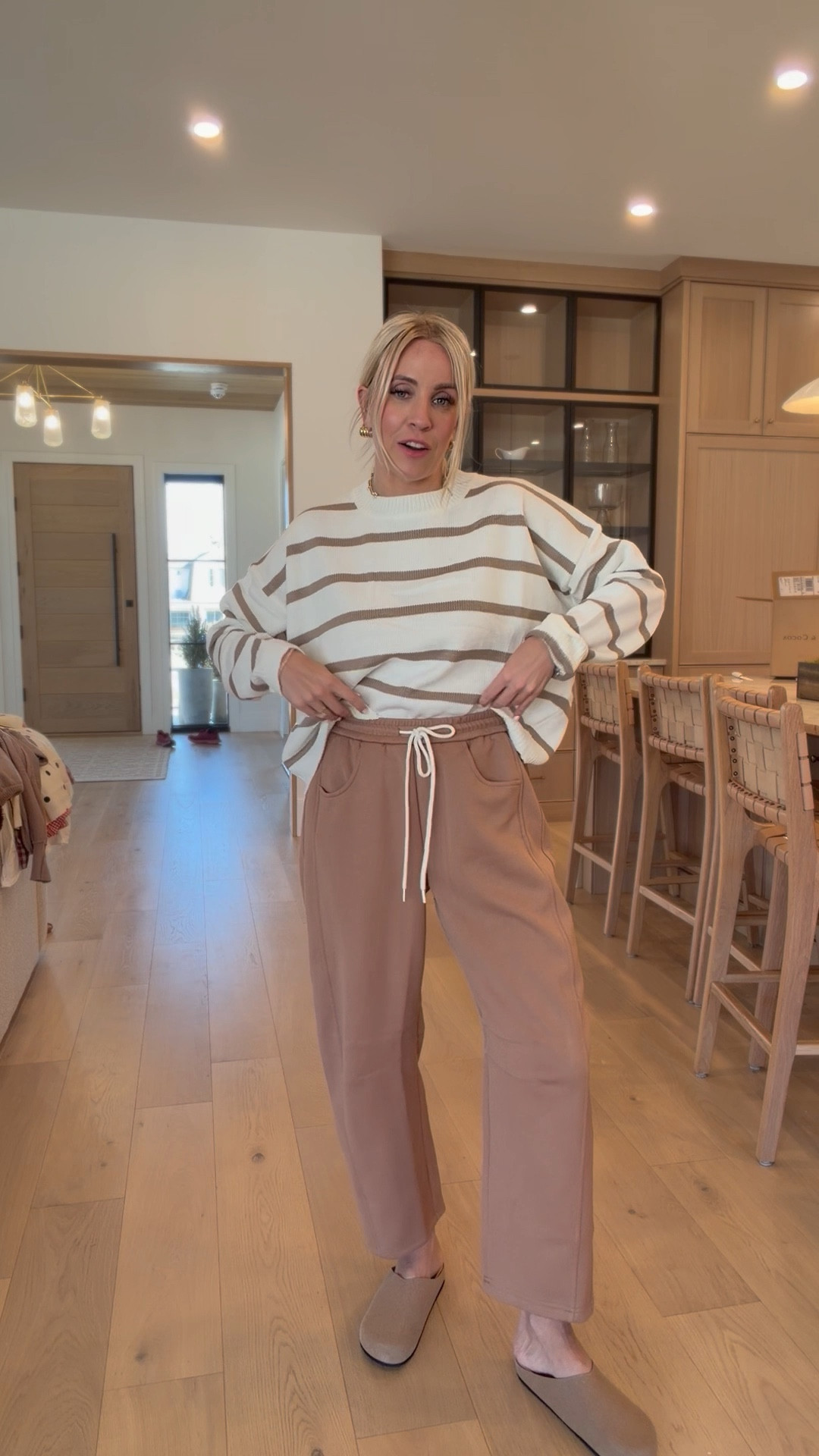 These barrel sweats are new to me and they are really good! I paired them with that Sam’s striped sweater! 

#LTKootd #LTKgrwm #LTKdayinmylife