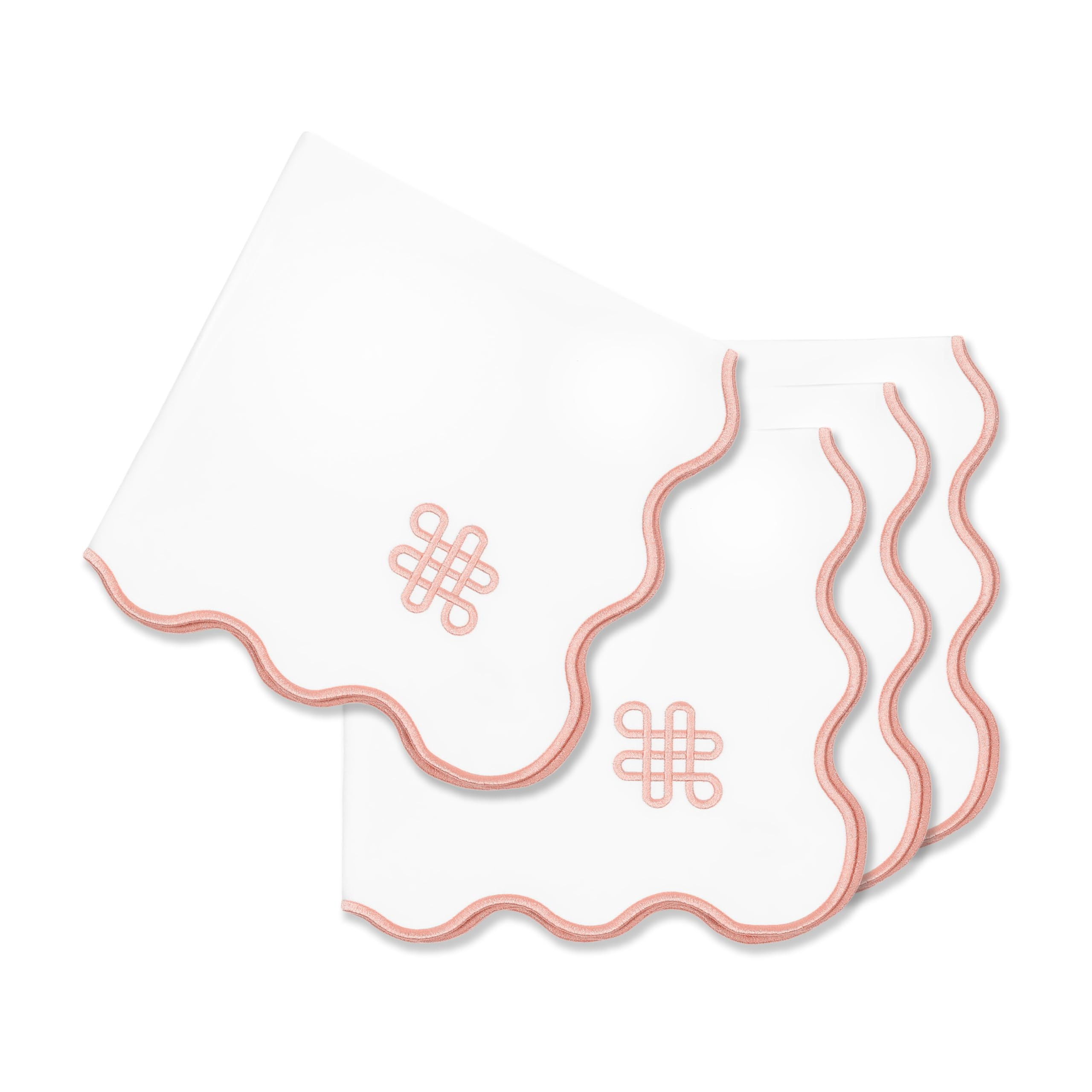 Hofdeco Premium Coastal Patio Indoor Outdoor Napkin Set of 4, 20”x20” Washable Dinner Napkins... | Amazon (US)