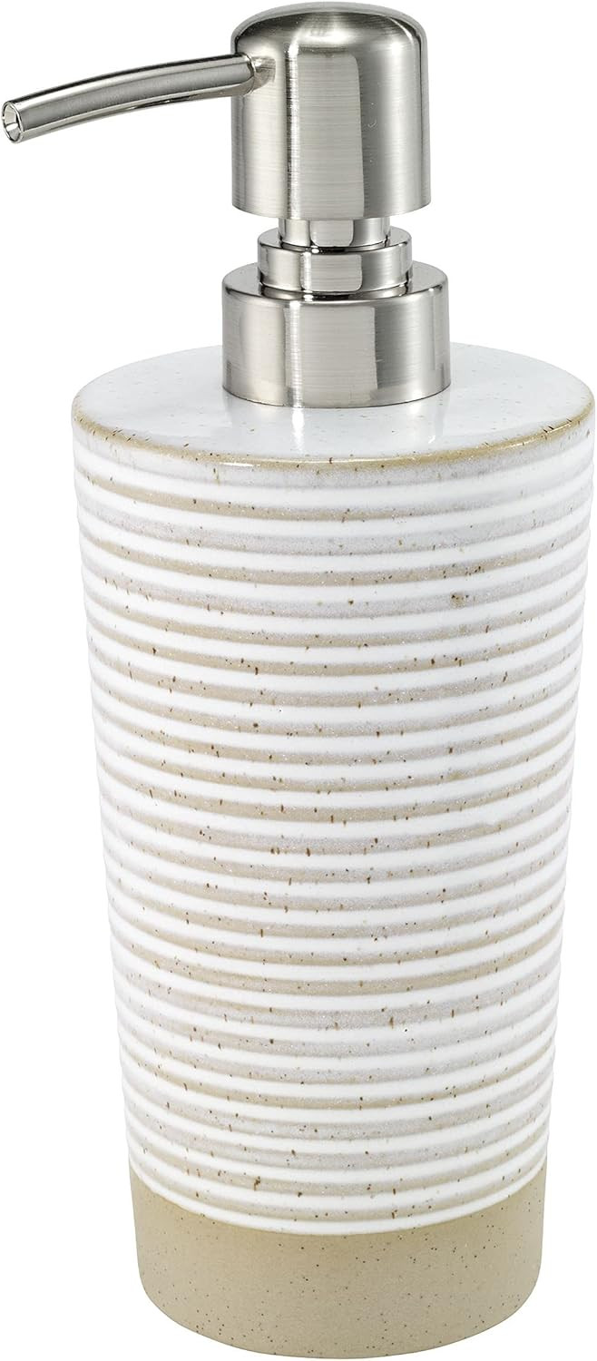 Avanti Linens - Soap Dispenser, Lotion Pump, Decorative Home Décor, Bathroom Decor (Drift Collec... | Amazon (US)