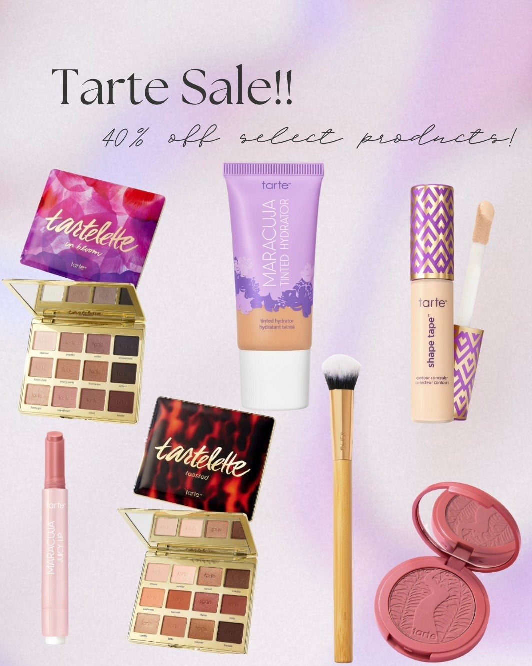 Tarte is having their 40% off sale with code CYBER!! Half of my makeup collection is Tarte!! I’ve never used a bad product from them! Half of these products are used in my everyday routine!  Such a great sale and great gifts too!! 

#LTKFindsUnder50 #LTKSaleAlert #LTKBeauty
