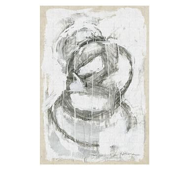 Layered Swirl Unframed Canvas by Lauren Herrera | Pottery Barn (US)