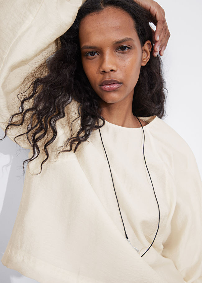 Balloon-Sleeve Top | & Other Stories US