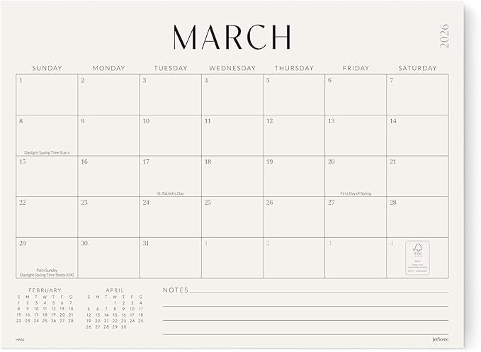 Jotsome Magnetic Calendar for Refrigerator 2026-2027, Monthly Fridge Calendar From Now to June 20... | Amazon (US)