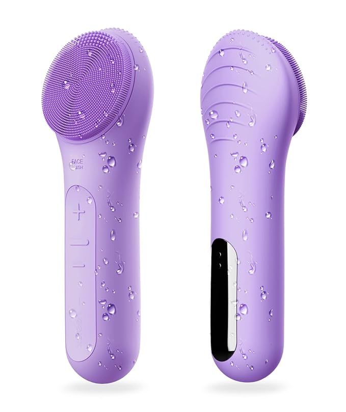 Face Scrubber, NågraCoola CLIE Facial Cleansing Brush, Waterproof and Rechargeable Face Scrub Br... | Amazon (US)