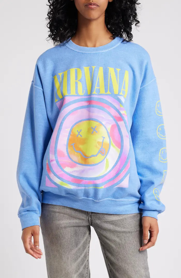 Merch Traffic Nirvana Graphic Sweatshirt | Nordstrom | Nordstrom