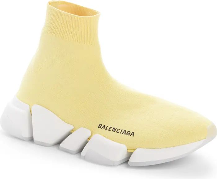 Balenciaga Speed 2.0 Transparent Sole Sock Sneaker | Nordstrom | Nordstrom