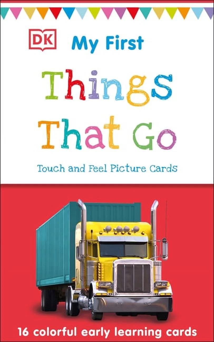 My First Board Books: My First Touch and Feel Picture Cards: Things That Go (Cards) - Walmart.com | Walmart (US)