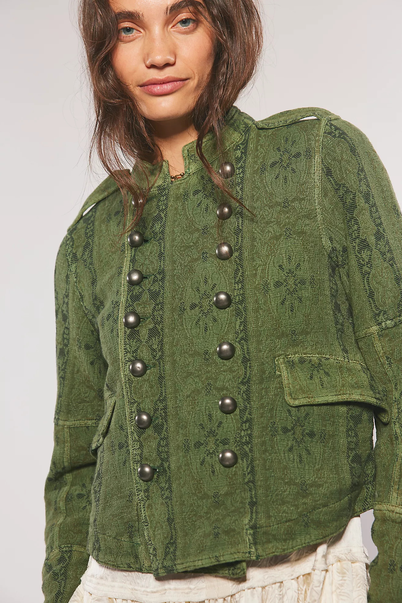 Lotty Jacquard Jacket | Free People (Global - UK&FR Excluded)