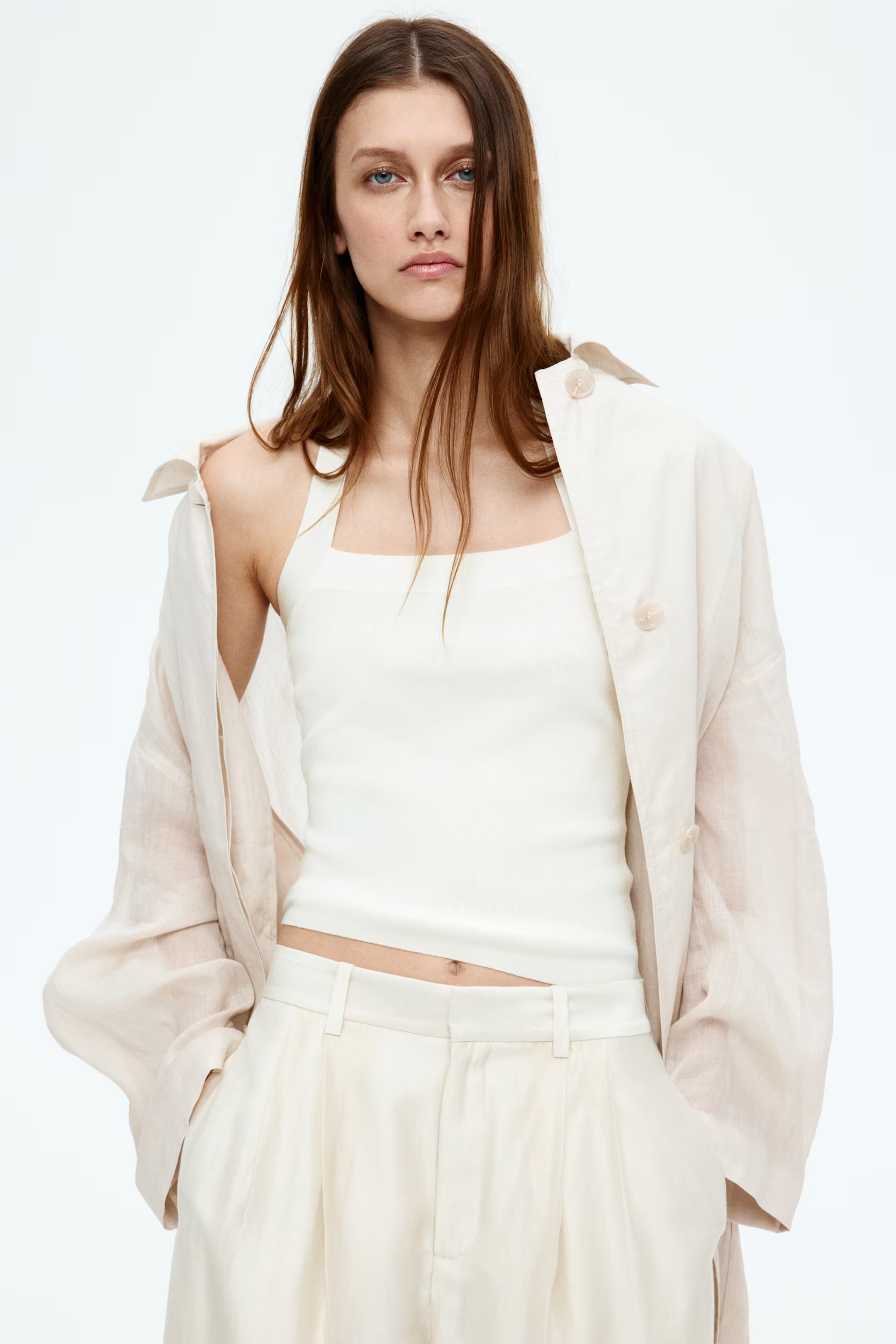 Fine-knit halterneck top | H&M (UK, MY, IN, SG, PH, TW, HK)