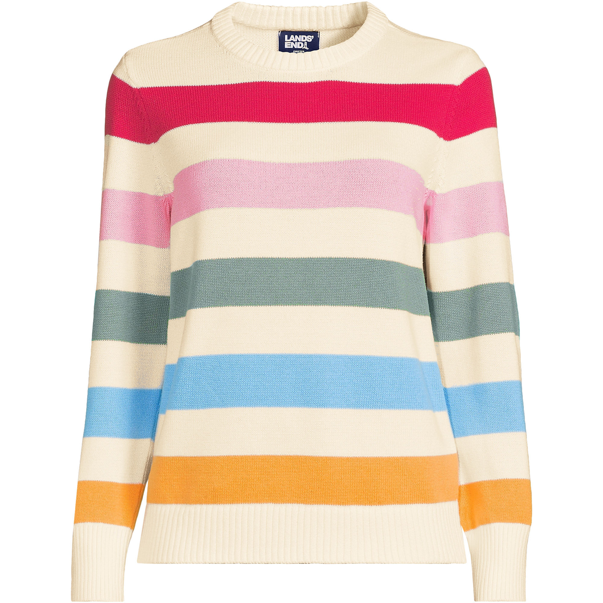 Women's Drifter Crew Neck Jersey PO Sweater | Lands' End (US)