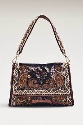 Audra Embellished Shoulder Bag | Anthropologie (US)