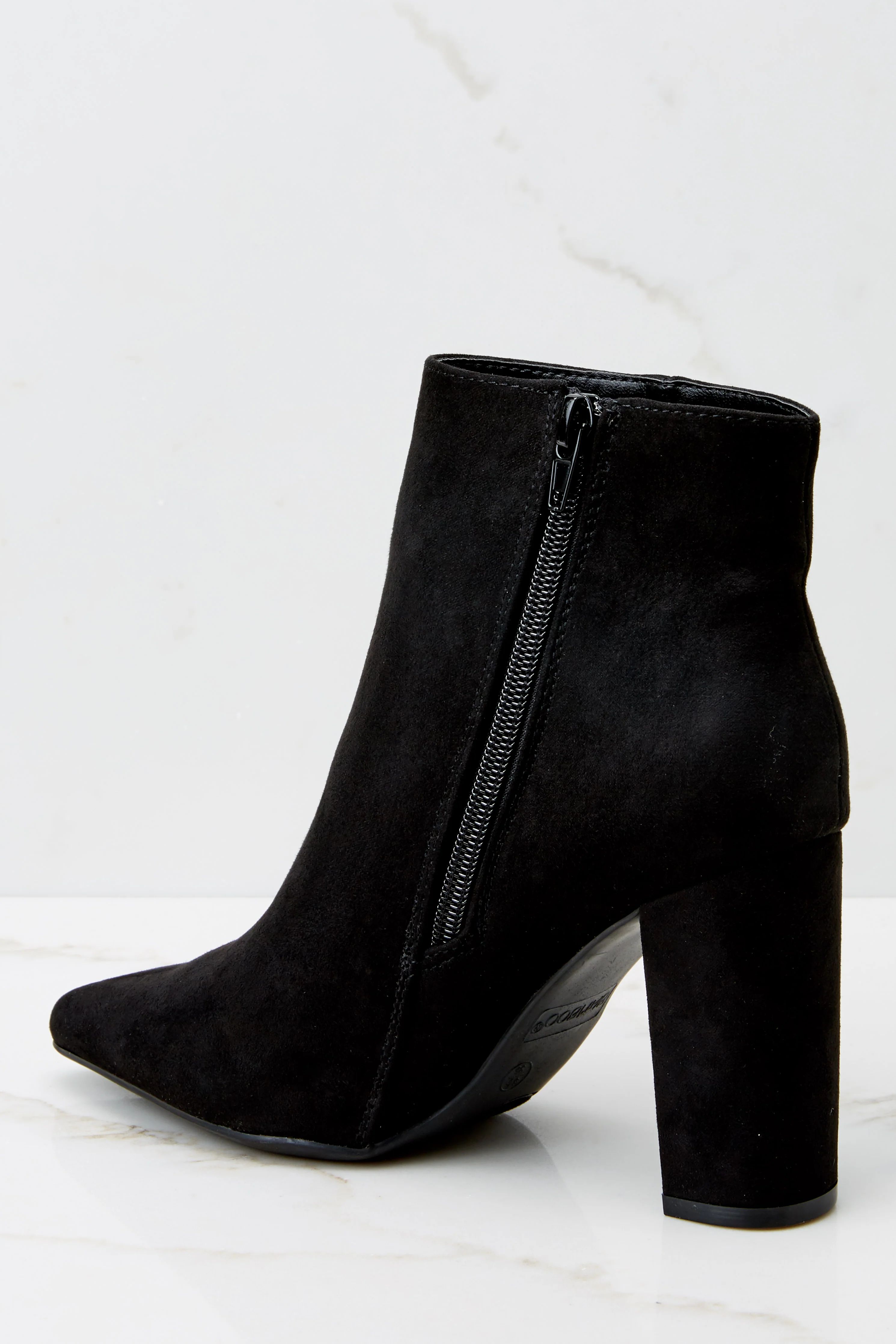 My Wild Side Black Ankle Booties | Red Dress 