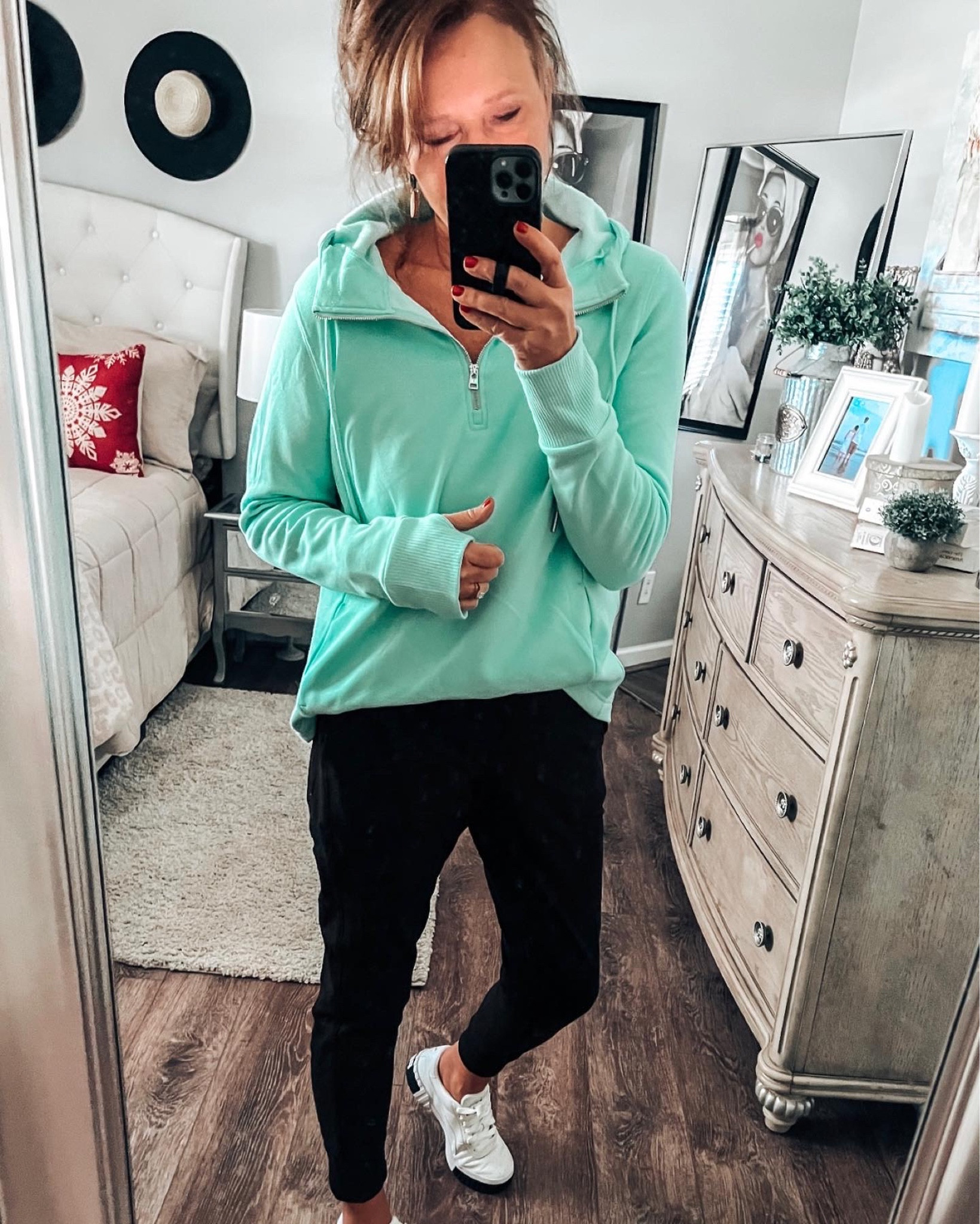 Casual outfit coming in hot 🔥!! #walmartpartner If you haven’t checked out this pullover from @walmart…it is a must have! Comes in more colors, has thumb holes, and a front kangaroo pouch for your hands. Fits tts. The joggers are extremely soft and comfortable, perfect for loungewear or gym outfit. More faves are below! Loungewear is a must in colder weather…right?! 😉

#walmartfashion #walmart #walmartfinds new arrivals, casual outfit, pullover, hoodie, fall outfit, gym outfit, casual thanksgiving outfit, jogger outfit 

#LTKsalealert #LTKfit #LTKunder50