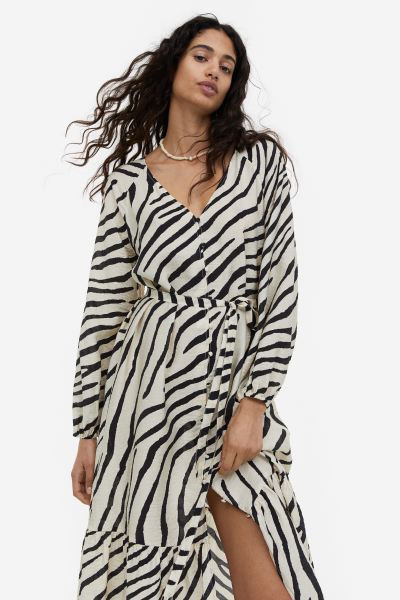 Tie-belt Dress with Buttons | H&M (US + CA)