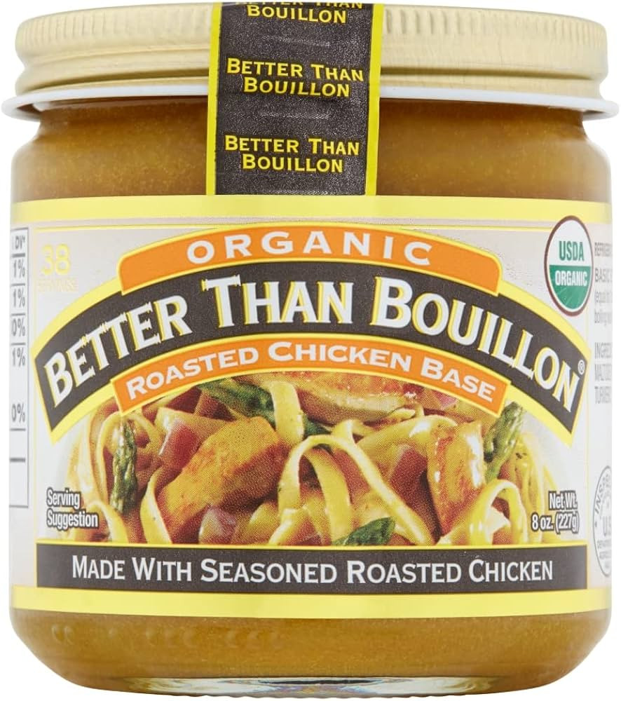 Better Than Bouillon Organic Roasted Chicken Base, Made with Seasoned Roasted Chicken, USDA Organ... | Amazon (US)
