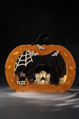 Ghostly Light-Up Mantle Decor | Anthropologie (US)