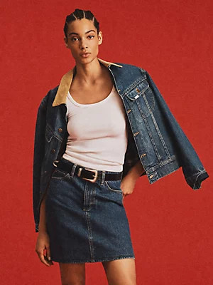 Women's Lee\u00ae x J.Crew Perfect Rib Tank Top | Lee Jeans