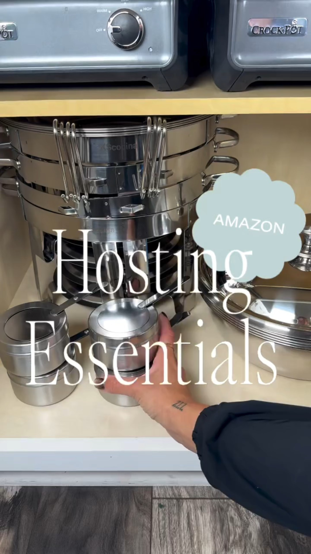 Hosting 🦃🍗🍽️🥧🫔✨

This chaffing dish set is going to steal this show this Holiday Season! It’s a set of 4 and not only are they beautiful but they stack to store compactly making them Neatly Embellished approved ☑️🙌🏽

Comes with everything you need to take your hosting game to the next level. A bit of an investment but you will be able to use them for years to come! The quality is amazing! You won’t be disappointed!

Perfect for Thanksgiving, Christmas, Hanukkah, Birthdays, Baby Showers, and more!

Also available with gold and rose gold trim options! 🌟

#neatlyembellished #professionalorganizer #homeorganizer #homeorganizing #organization #organizingideas #organizingtips #organizinghacks #organizedhome #organizedmom #organizedlife #amazon #amazonmusthaves #amazonfavorites #amazonfinds #amazonfaves #amazoninfluencer #amazoninfluencerprogram #amazonhome #kitchenhack #thanksgiving #thanksgivingdinner #hosting #holidayhosting #hostesswiththemostess #thanksgiving2025