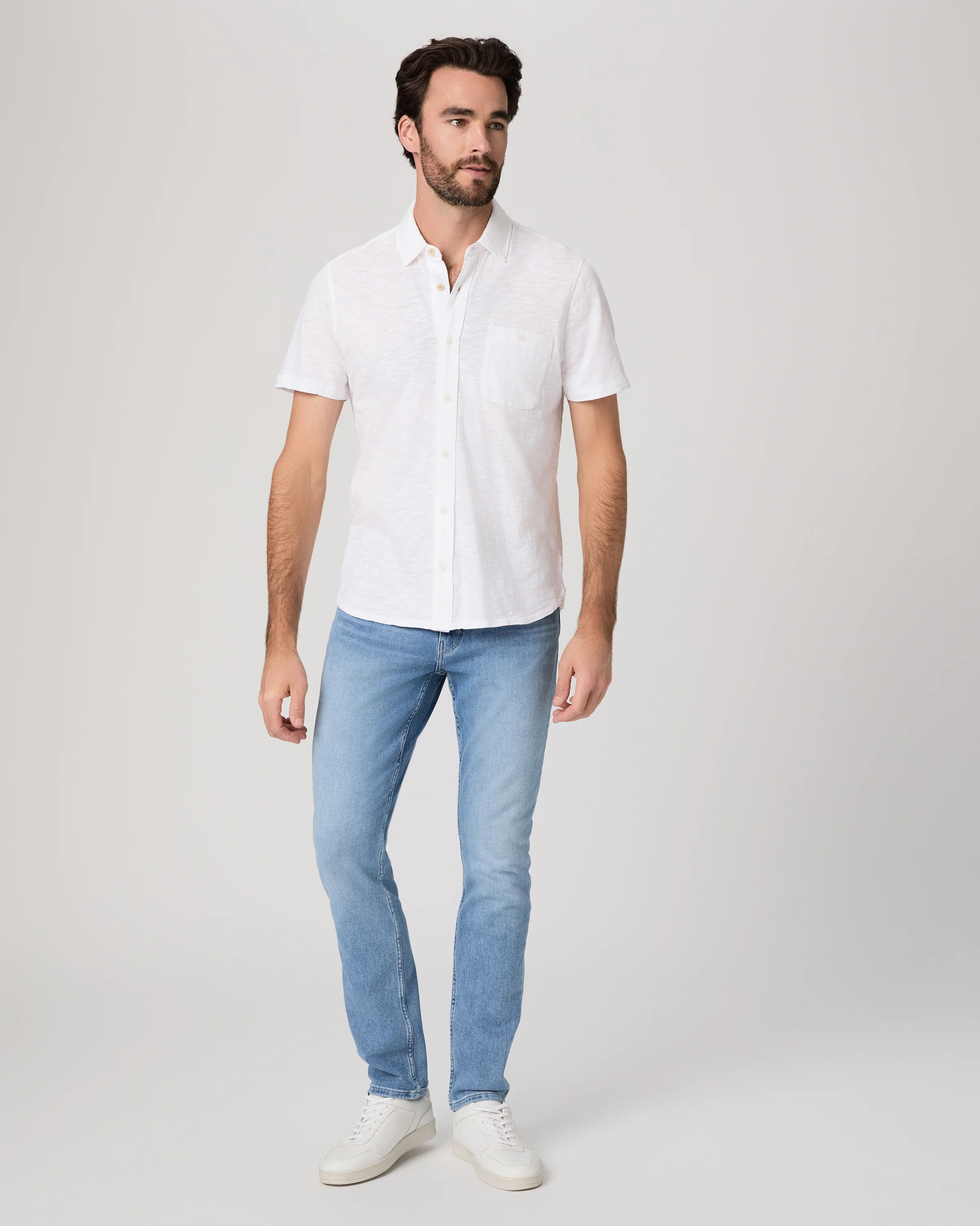 Transcend Vintage Federal Slim Straight Jean | Paige