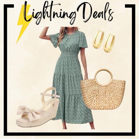 Spring dress outfit idea on Amazon flash sale. Can end at any time. 

#LTKfindsunder50 #LTKstyletip #LTKsalealert
