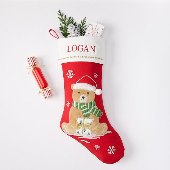 Applique Holiday Stocking | Mark and Graham