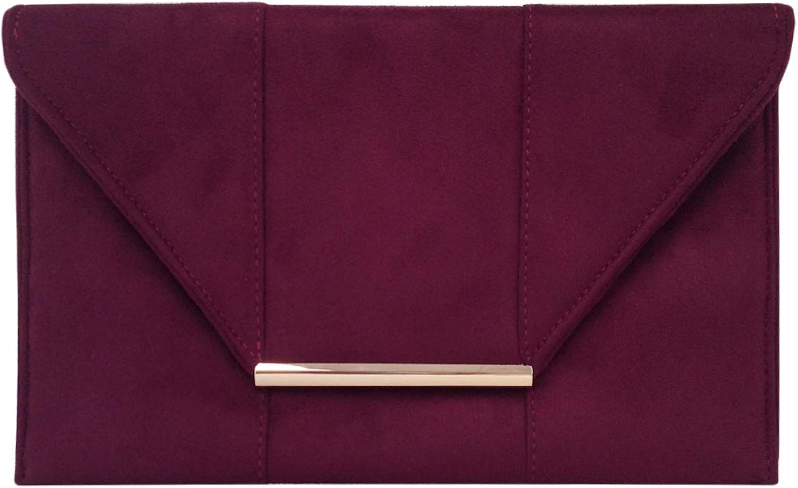 JNB Women's Faux Microsuede Envelope Clutch | Amazon (US)
