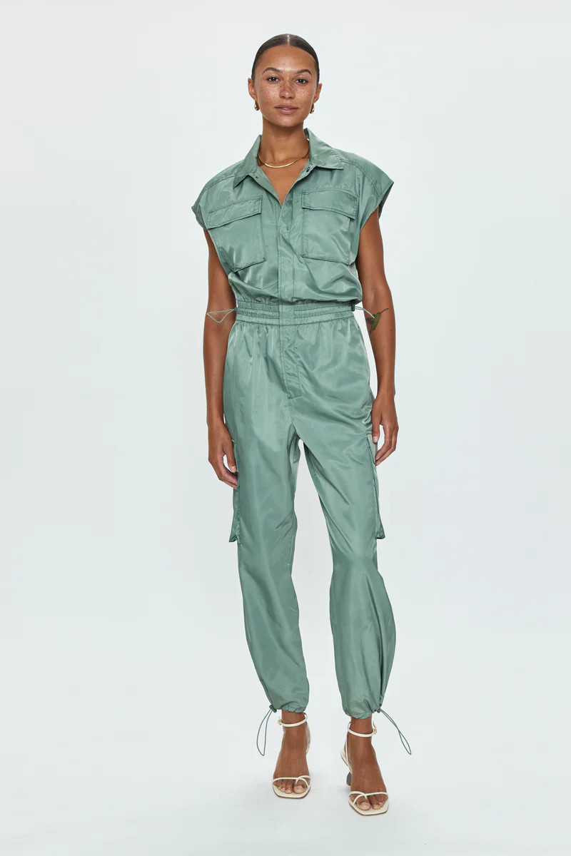 Jade Cargo Jumpsuit - Bluff | Pistola Denim