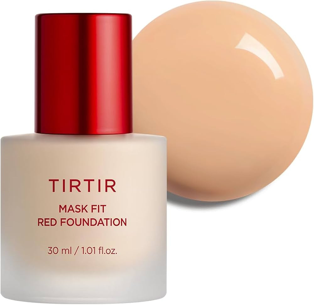 TIRTIR Mask Fit Red FoundationㅣLong Lasting Flawless Coverage, Energy Essence, Lightweight, Hyd... | Amazon (US)