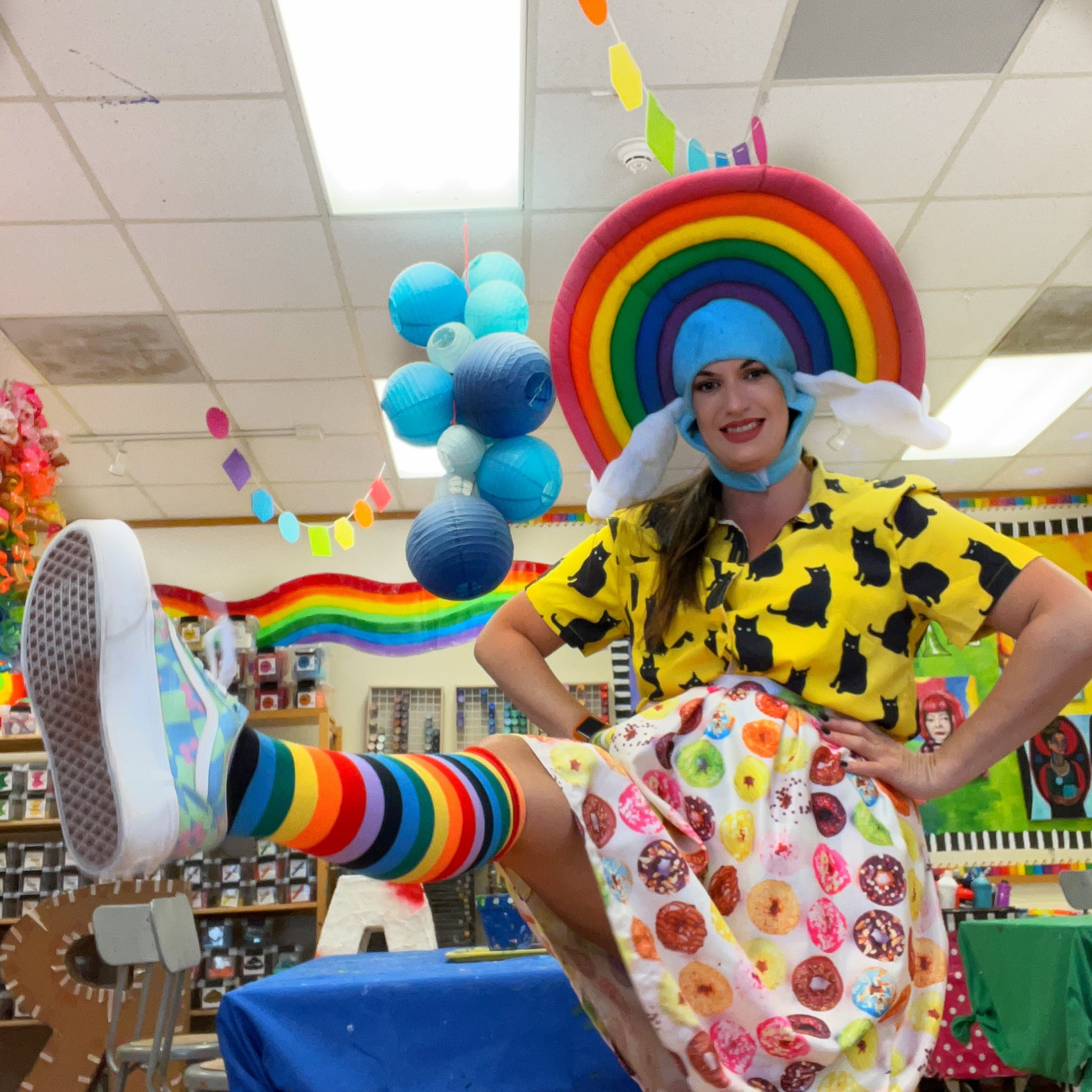 It’s National Teacher Day as well as “Wacky Wednesday” at our school!  Hey - once you go wacky - you never go back! 

#LTKunder50 #LTKstyletip #LTKHalloween