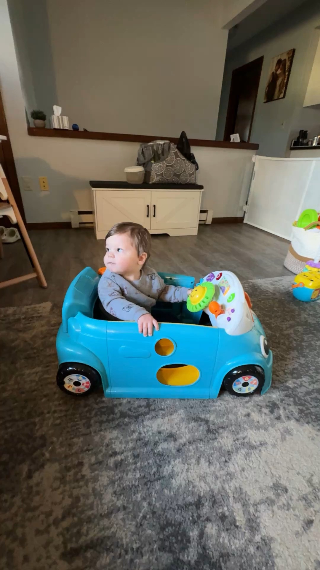 Levi’s new favorite toy! looks like the blue is out of stock but linking the red & pink! #babytoy #toddlertoy #boymom