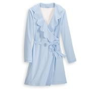 Women's Pima Scalloped Robe with Terry Lining | bella bliss 