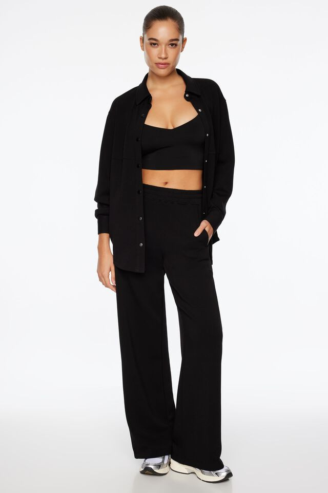 Scuba Wide Leg Pants | Dynamite Clothing