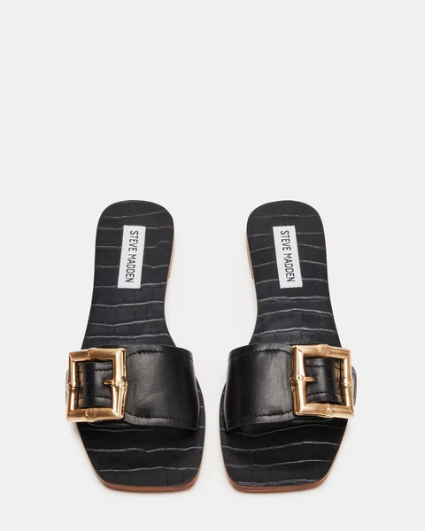 FARRAH BLACK LEATHER | Steve Madden (US)