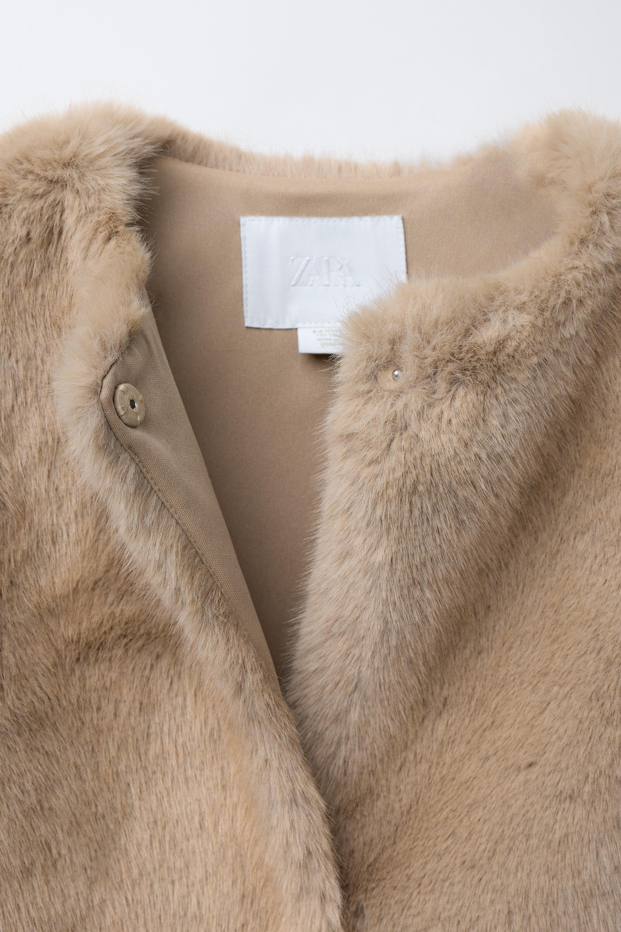 FAUX FUR VEST | Zara US