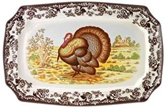Spode Woodland Turkey Rectangular Pla... | Amazon (US)