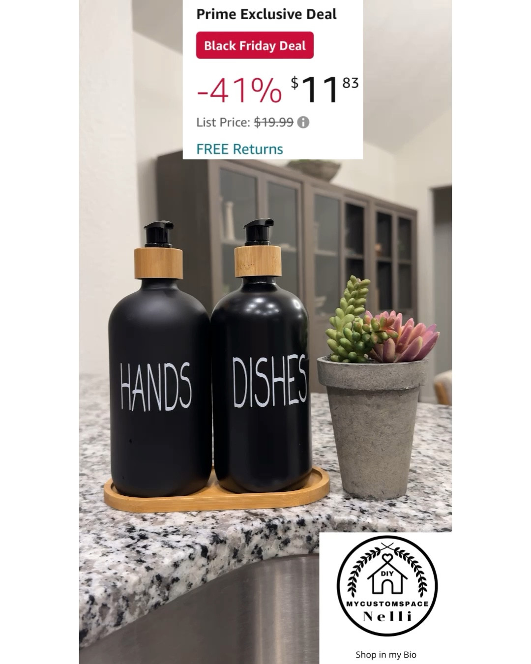 Kitchen Soap Dispenser on Sale 

Home decor, home finds, Amazon Home 


#LTKCyberSaleES #LTKVideo #LTKCyberWeek