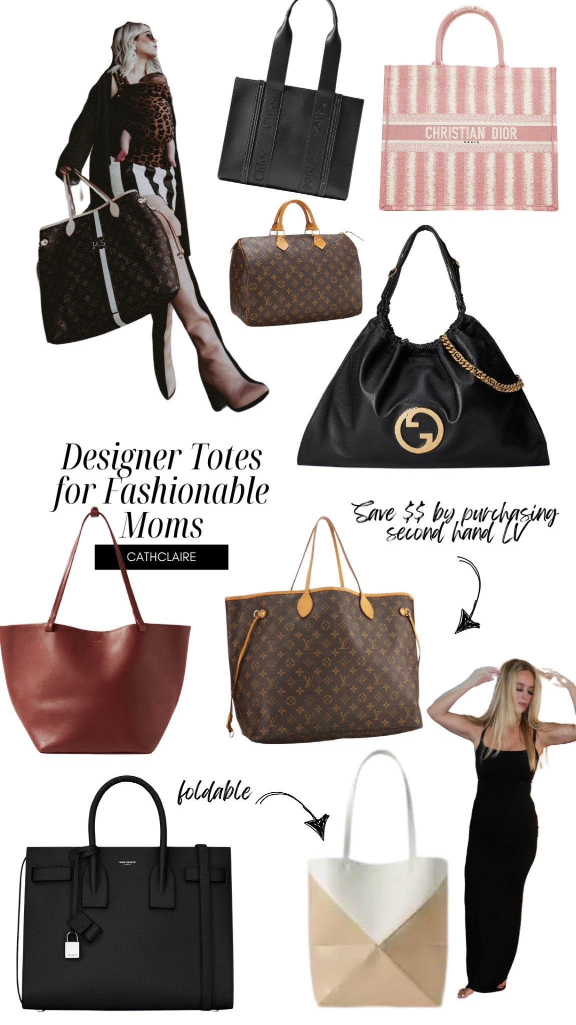 Designer tote bags for fashionable moms that fit allll the trappings of motherhood without sacrificing MILF-ness 🤣

#LTKfamily #LTKstyletip #LTKGiftGuide