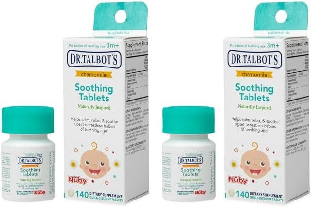 Dr. Talbot's Chamomile Soothing Tablets, Quick Dissolve, 140 Count (Pack of 2) | Amazon (US)