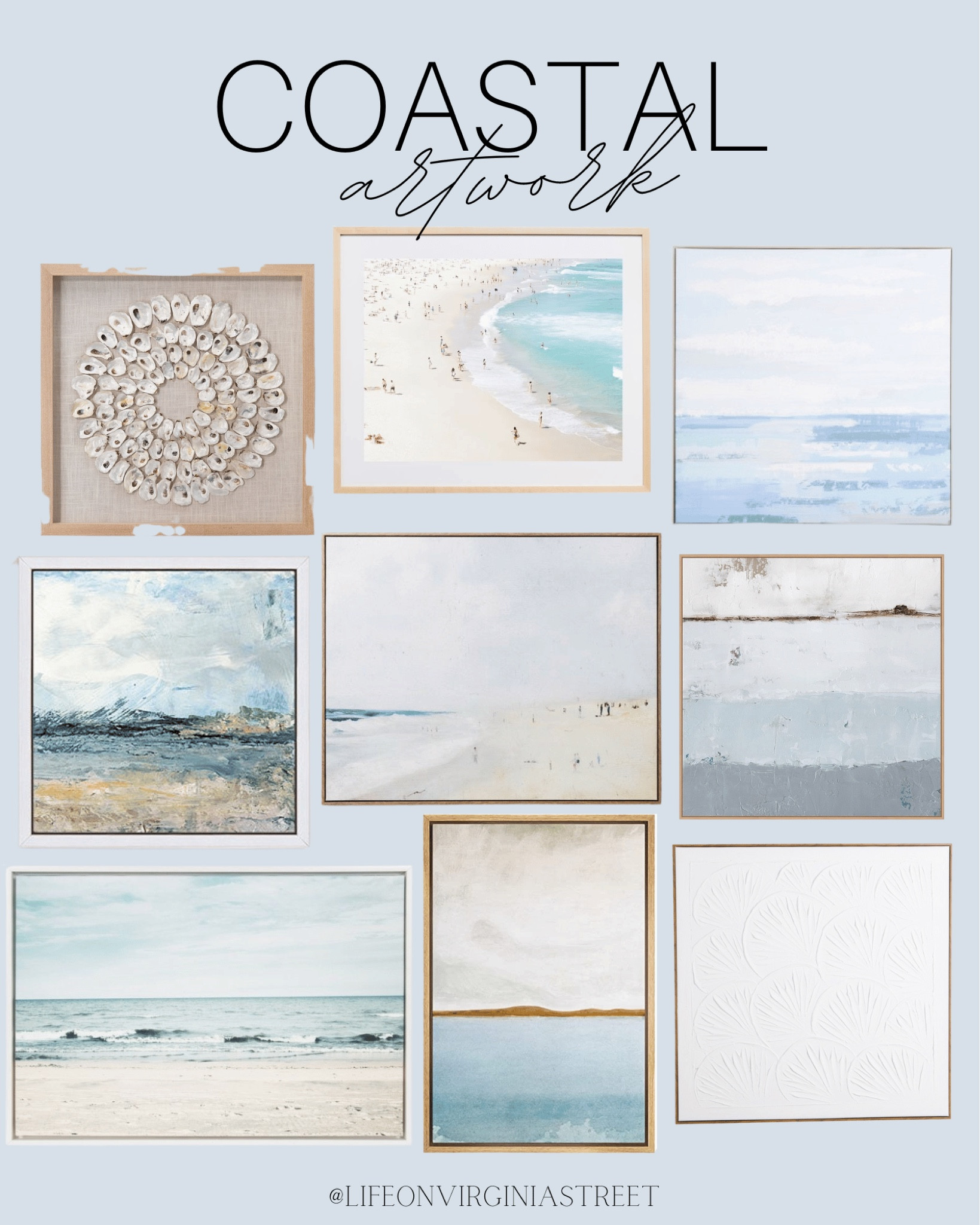 Coastal artwork roundup! Lots of different styles and design options perfect for your coastal home! 

coastal artwork, amazon, target, target wall art, wall art, marshalls, homegoods, tj maxx, west elm, pottery barn, ballard designs, beach house decor, coastal style, abstract art, framed artwork, coastal home, coastal living

#LTKhome #LTKunder100 #LTKFind