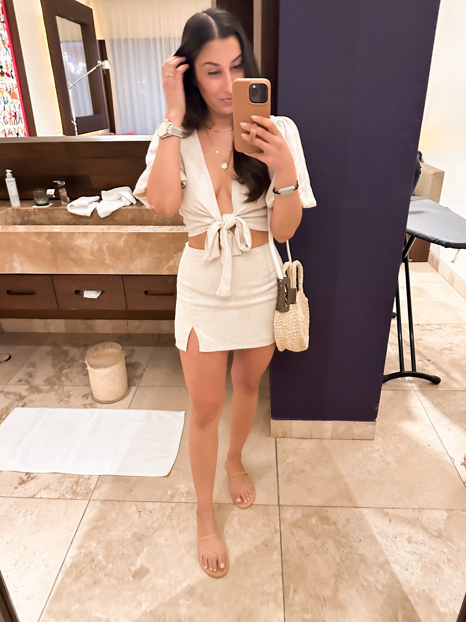 Vacation outfit night 1 ✨🥰



Vacation outfit, spring break outfit, night out look, neutral night out outfit, 2 piece set, vacation 2 piece set, 2 piece, neutral two piece set, vacation set, vacation look, beach outfit, Mexico outfit, dinner look

#LTKtravel #LTKstyletip