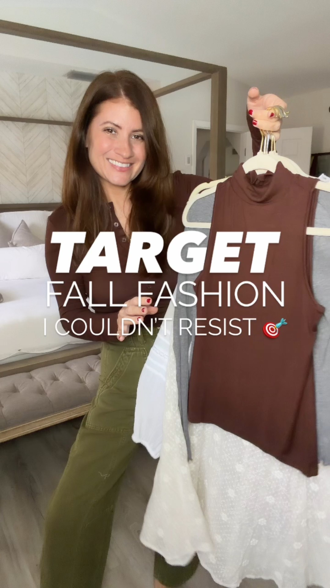 Target fall finds I couldn’t resist 🍁
From lace details to the softest basics, chic suede styles and the cutest accessories, you know I had to bring these home with me! These are the must-have pieces of the season and I’m telling you now, they’re going to sell out quick. Don’t wait on these!

Wearing:
Green barrel pants – size 2
Lace skirt – size small
Lace dress – size extra small
Gray button-down shirt – small but I need a medium
Brown Henley – size small
Mock neck sleeveless tank – size small
Jeans – size 4
White flowy top – size small

Follow @styledinasnap_ for more affordable fashion, Target + Walmart finds, beauty, and lifestyle inspo!

#Target #TargetFinds #TargetStyle #TargetFallFashion #TargetDoesItAgain #TargetRun #TargetVibes #AffordableFashion #FallFashion2025 #BudgetStyle #TargetObsessed #FallStyleInspo #EverydayStyle #ChicOnABudget #StyleInASnap #OOTDinspo

#LTKOver40 #LTKSeasonal #LTKStyleTip