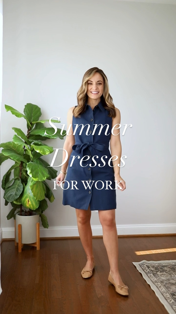 Summer dresses for work 

20% off with code BROOKE20 

All dress sized up to a petite 2 


#LTKSeasonal #LTKworkwear