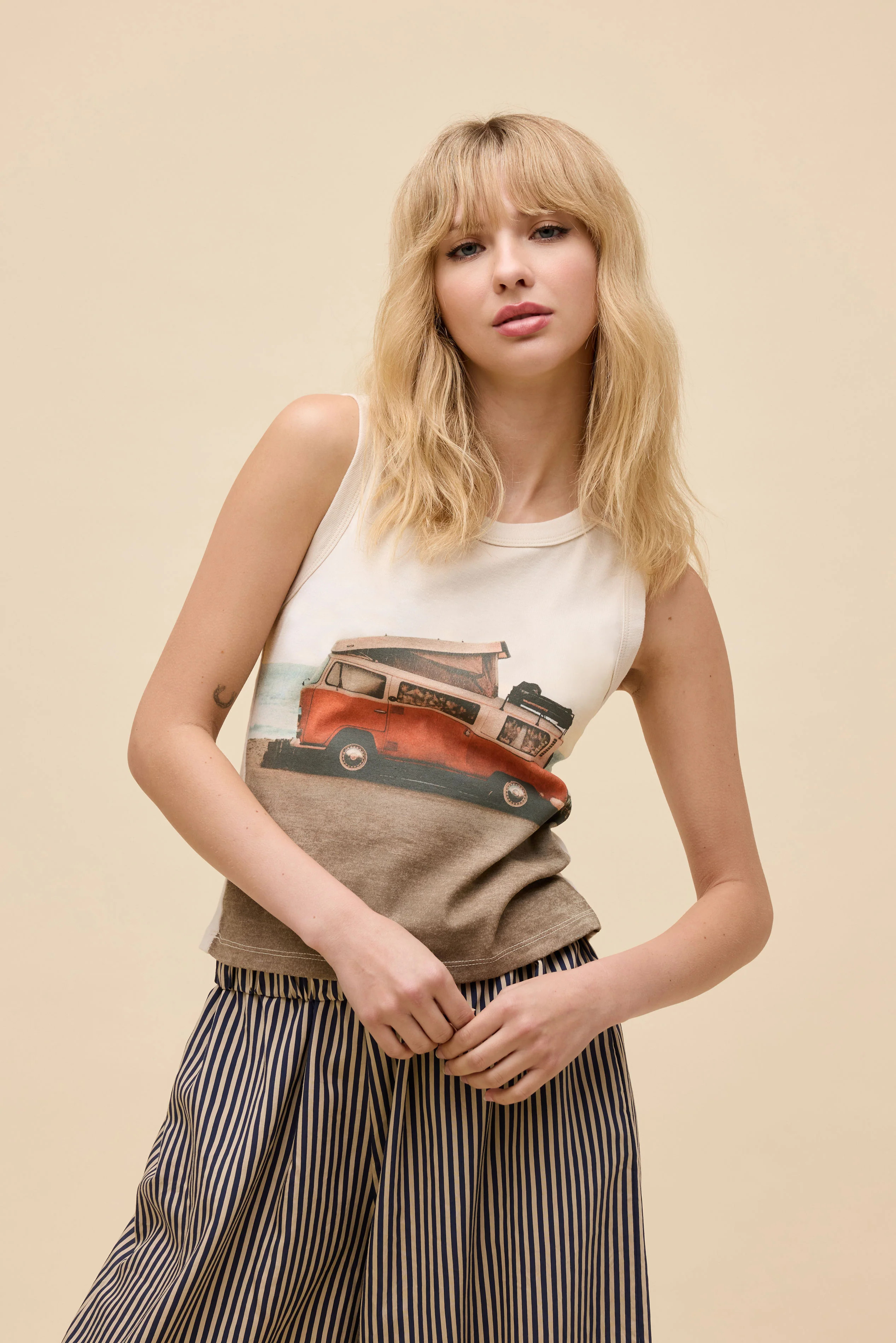 Beach Camper Shrunken Tank | Daydreamer