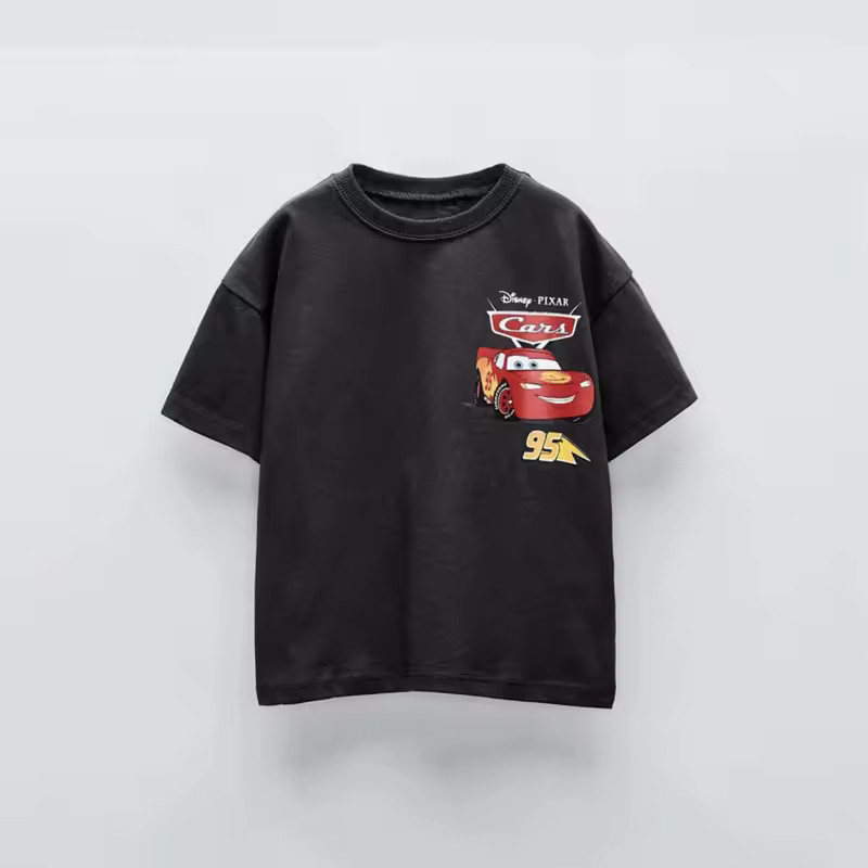 Car Cartoon Tees Tops For Boy Clothing Summer Fashion Children Short Sleeve Clothes Printed Patte... | AliExpress (US)