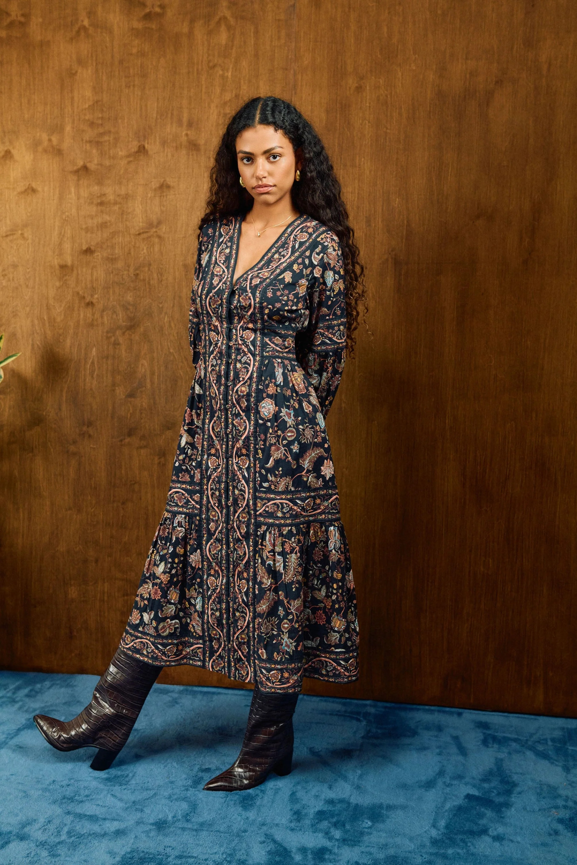 Melody Midi Dress | Bois L | Cleobella