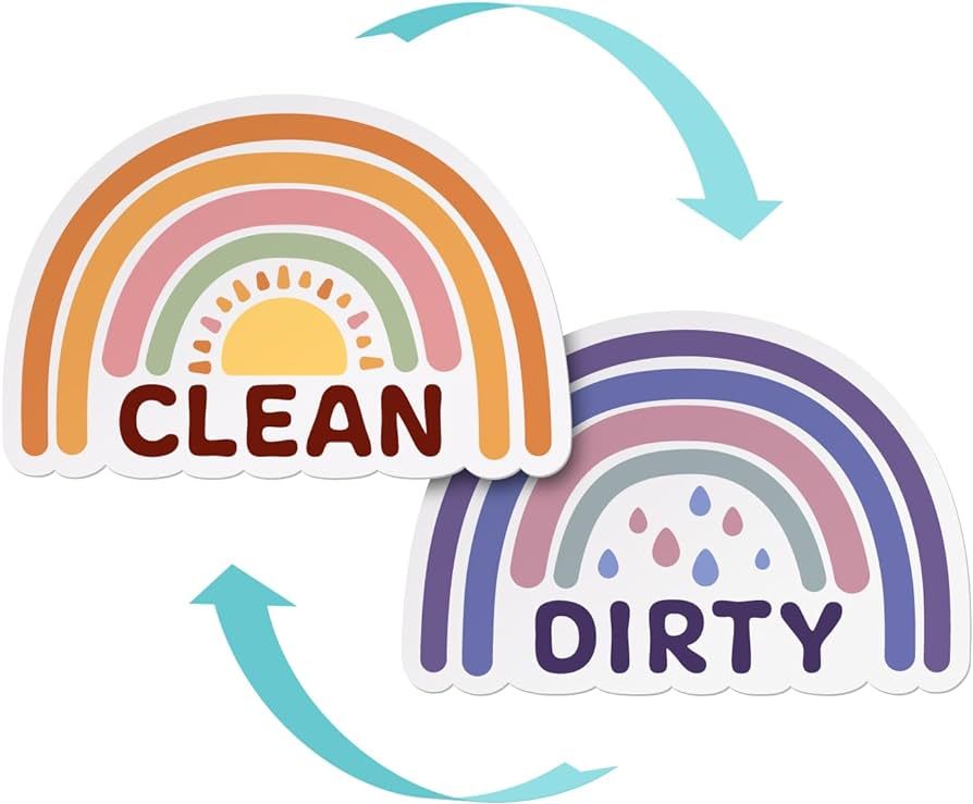 Dishwasher Magnet Clean Dirty Sign - End Family Stress with Clean Dirty Magnet for Dishwasher - U... | Amazon (US)