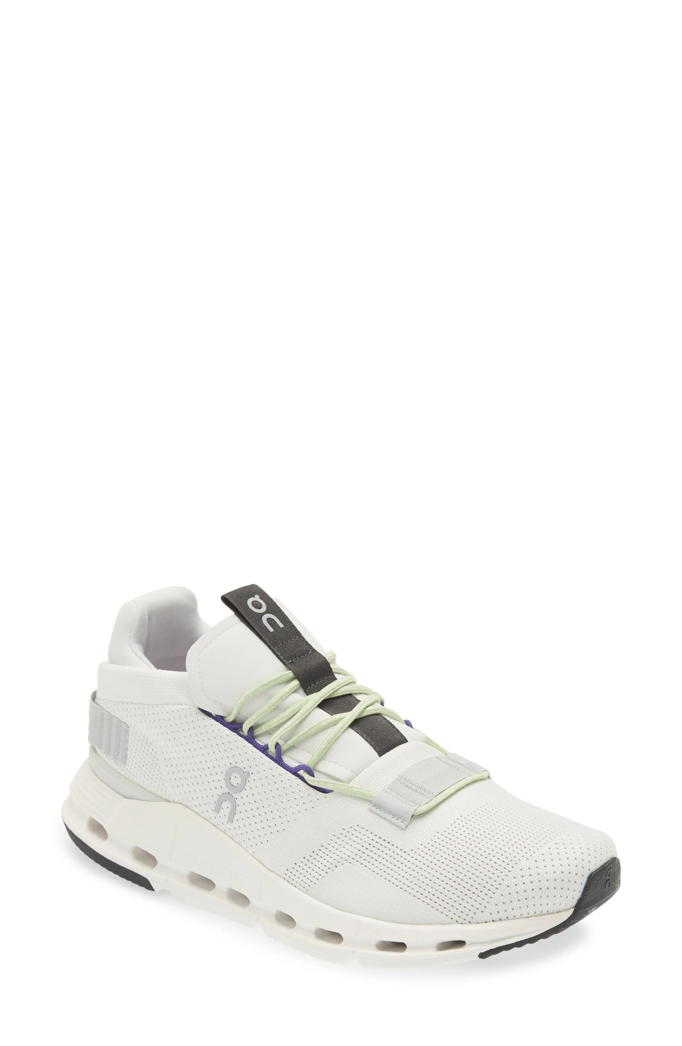 On Cloudnova Sneaker in White/Mineral at Nordstrom, Size 11.5 | Nordstrom